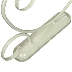 Discount Lamkur Beige Wandlampe Stoff Landhaus ABUELA Leuchte