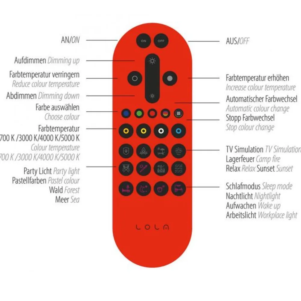 Just Light Beweglicher LED Deckenspot Schwarz RGB 114,5 cm dimmbar