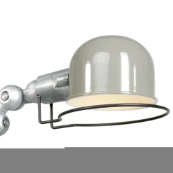 Steinhauer Beweglicher Wandspot mit Stecker in Grün Silber T:29 cm* Spots|Wandleuchten