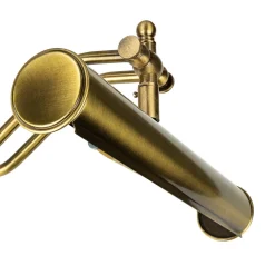 New Giovanni Battista Bilderleuchte Bronze Hell aus Echt-Messing 30cm