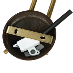 New Giovanni Battista Bilderleuchte Bronze Hell aus Echt-Messing 30cm