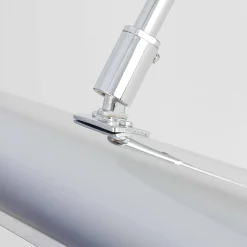 New Giovanni Battista Bilderleuchte Chrom 30cm Echt-Messing