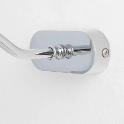 New Giovanni Battista Bilderleuchte Chrom 30cm Echt-Messing