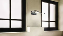 Best Maytoni Bilderleuchte LED Metall 55 cm breit Schwarz länglich