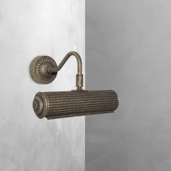 Best Giovanni Battista Bilderleuchte Messing B: 21,5 cm schwenkbar in Bronze E14