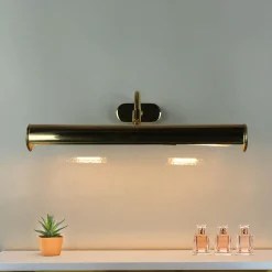 Hot Giovanni Battista Bilderleuchte Messing B: 40 cm 2x E14 schwenkbar