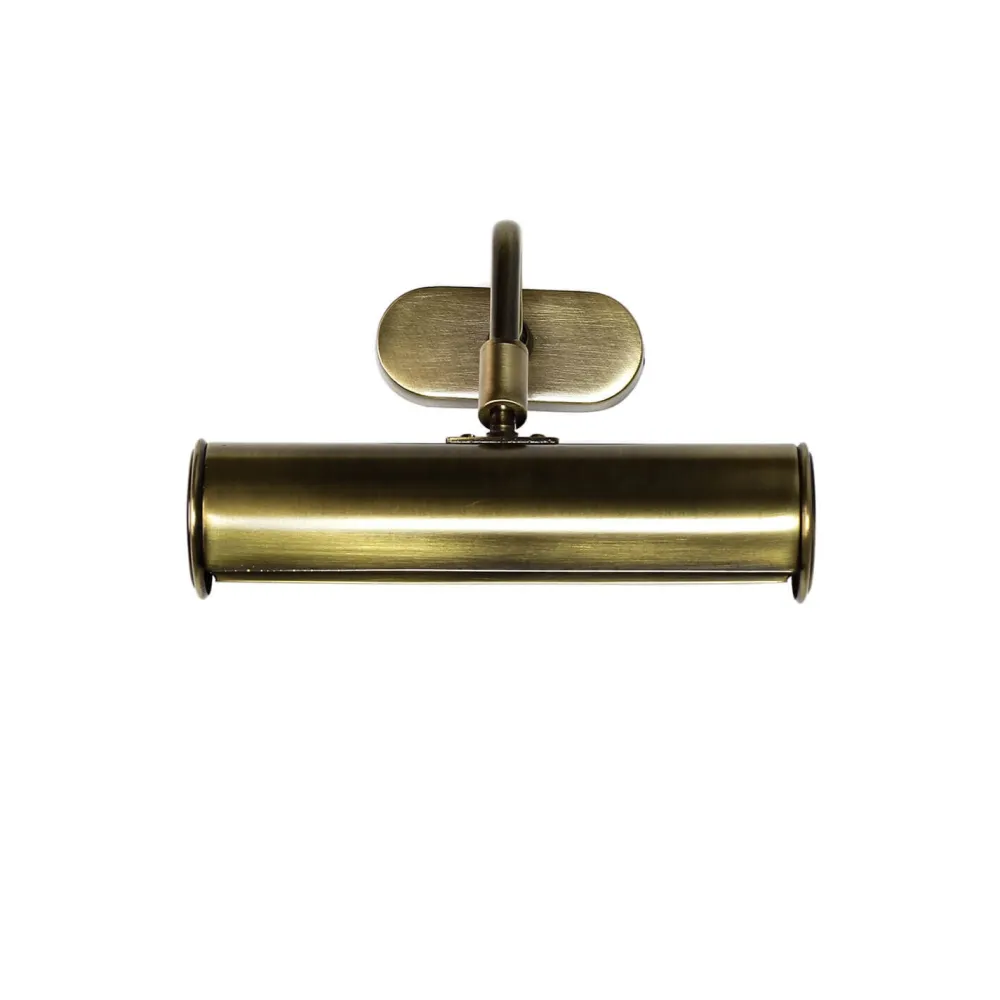 Giovanni Battista Bilderleuchte Messing Bronziert 20cm Verstellbar* Metall Lampen|Messinglampen