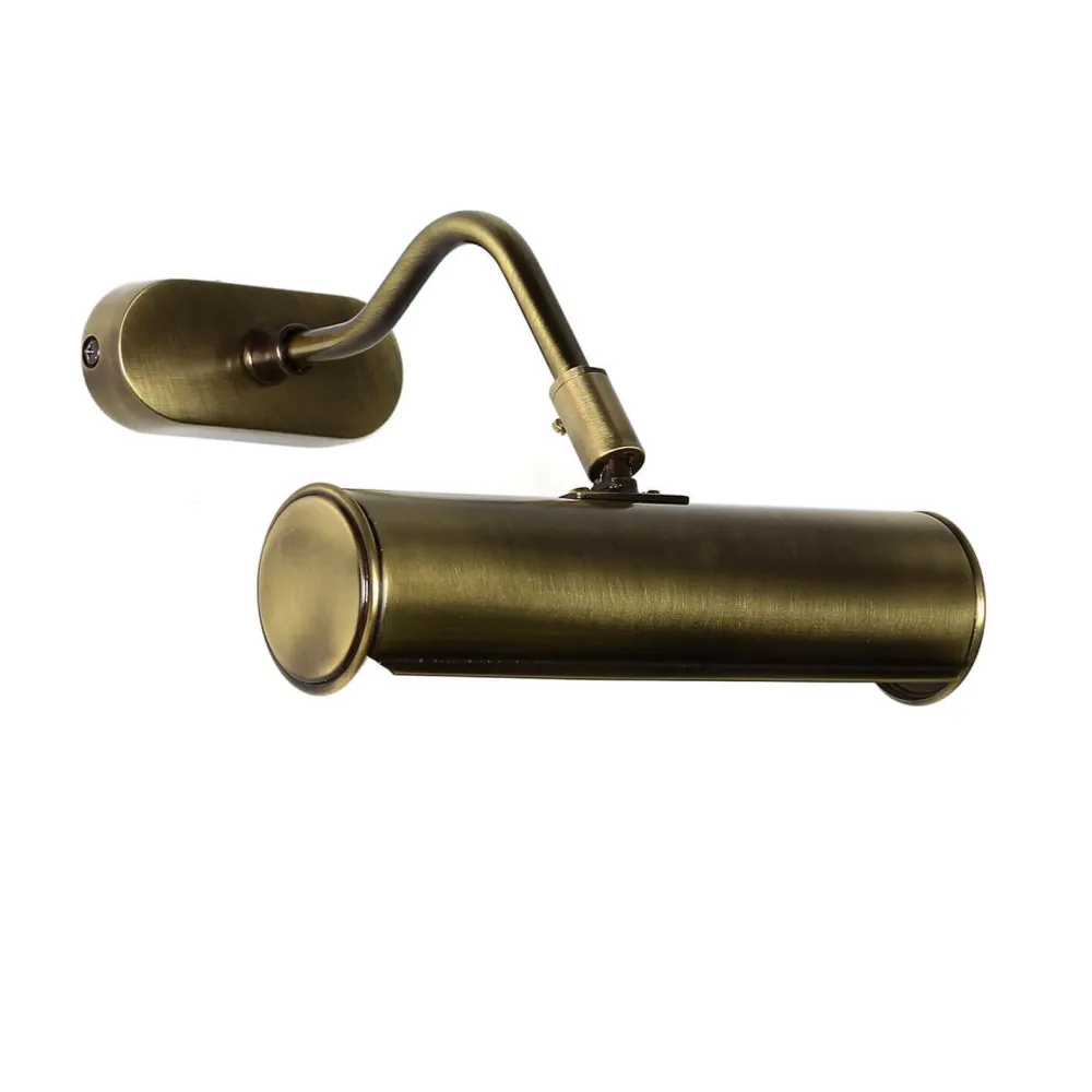 Giovanni Battista Bilderleuchte Messing Bronziert 20cm Verstellbar* Metall Lampen|Messinglampen