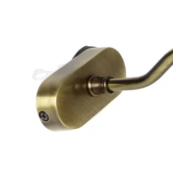 Giovanni Battista Bilderleuchte Messing Bronziert 20cm Verstellbar* Metall Lampen|Messinglampen