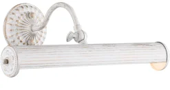 Maytoni Bilderleuchte Metall E14 verstellbar 35,9 cm breit Weiß* Wandleuchten|Jugendstil Lampen