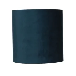Nowodvorski Blauer Lampenschirm für Stehlampen Stoff Zylinder* Lampenschirme