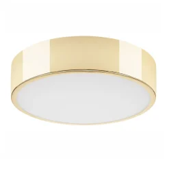 Lamkur Blendarme Deckenlampe Glas 2-flmg in Gold E27 Ø36 cm
