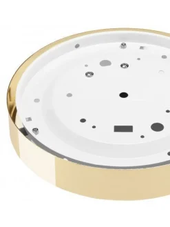 Lamkur Blendarme Deckenlampe Glas 2-flmg in Gold E27 Ø36 cm