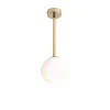 ALDEX Blendarme Deckenlampe Gold Glas Metall H:42 cm wohnlich* Deckenleuchten|Badezimmer Lampe