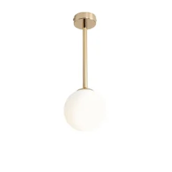ALDEX Blendarme Deckenlampe Gold Glas Metall H:42 cm wohnlich* Deckenleuchten|Badezimmer Lampe