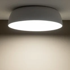 Best Nowodvorski Blendarme Deckenlampe Metall E27 Ø58 cm Weiß wohnlich