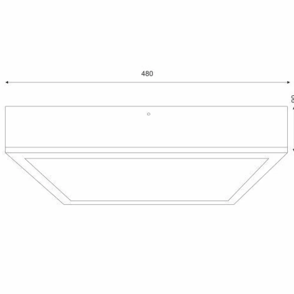 Lamkur Blendarme Deckenleuchte Glas Holz Pinie E27 L:48 cm* Wohnzimmerlampen|Glaslampen