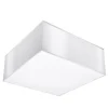 Sollux Blendarme Deckenleuchte Weiß Modern 25 cm quadratisch E27* Deckenleuchten|Flurlampen