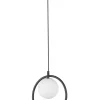 Sigma Blendarme Hängelampe Schwarz Metall Kugel Ø12 cm G9* Kugellampen|Moderne Lampen
