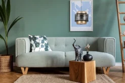 Clearance Belis Blendarme Hängelampe Stoff Metall Schwarz Gold Ø20 cm