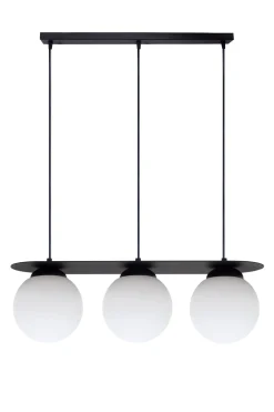 Belis Blendarme Hängeleuchte Glaskugeln E27 3-flmg Schwarz* Hängelampen|Bürolampen