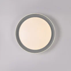 Just Light Blendarme LED Deckenlampe Grau Ø43 cm 2630 lm dimmbar* Deckenleuchten|Flurlampen