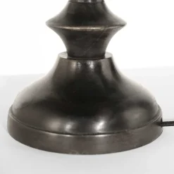 Discount Steinhauer Blendarme Nachttischlampe in Schwarz Gold E27 65 cm