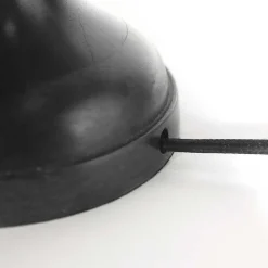 Discount Steinhauer Blendarme Nachttischlampe in Schwarz Gold E27 65 cm