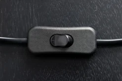 Invicta Interior Blendarme Nachttischleuchte Holz Stoff E27 58 cm groß* Tischlampen|Schlafzimmer Lampen