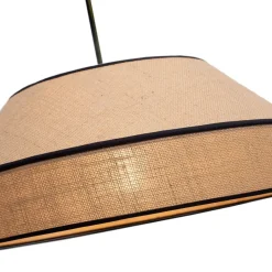 Belis Blendarme Pendelleuchte Jute Natur E27 Ø45 cm wohnlich* Wohnzimmerlampen|Metall Lampen