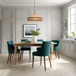 Belis Blendarme Pendelleuchte Jute Natur E27 Ø45 cm wohnlich* Wohnzimmerlampen|Metall Lampen