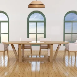 Belis Blendarme Pendelleuchte Jute Natur E27 Ø45 cm wohnlich* Wohnzimmerlampen|Metall Lampen