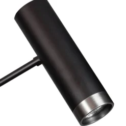 By Rydéns Bogenleuchte groß 217 cm hoch 2-flammig in Schwarz GU10* Wohnzimmerlampen|Metall Lampen