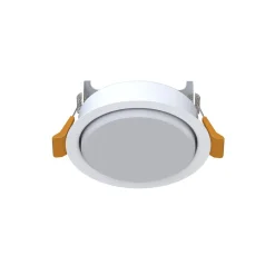 Nowodvorski Decken Einbauleuchte rund Ø 9,5 cm Weiß für GX53 klein* Spots|Wandleuchten