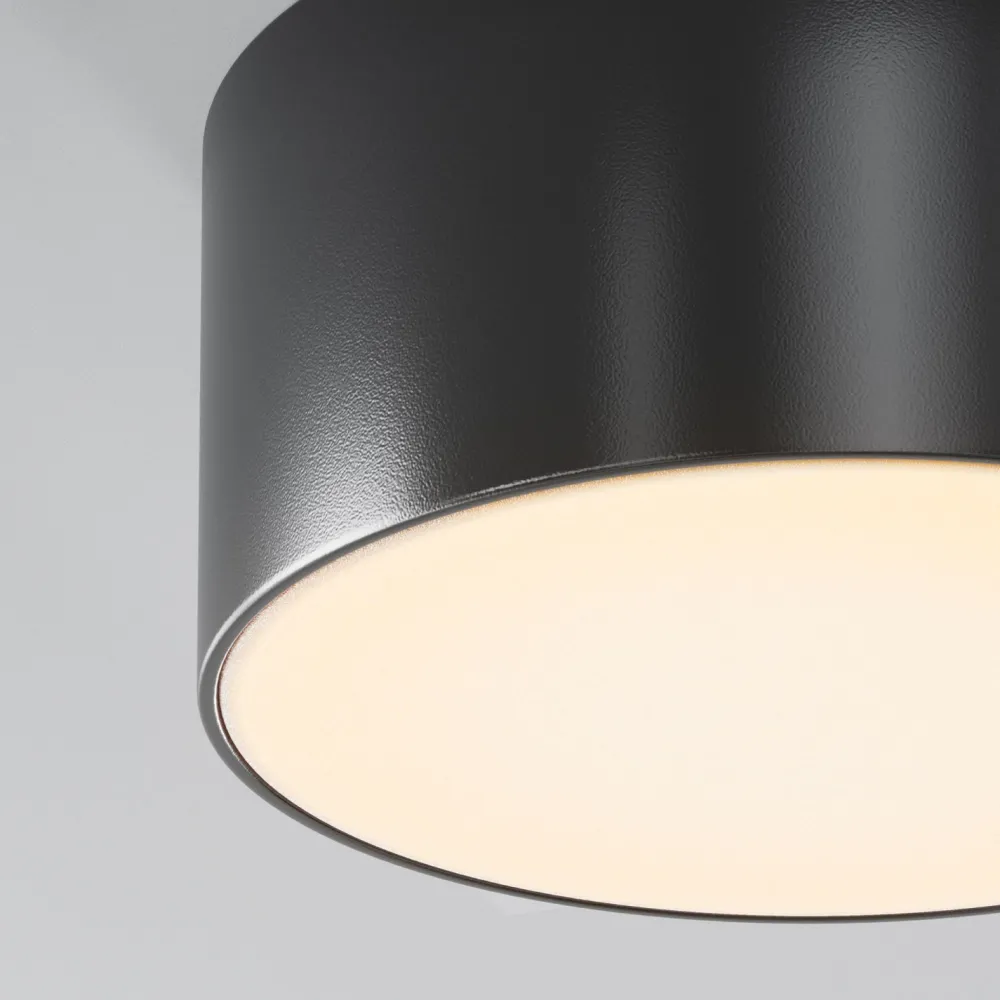 Maytoni Deckenlampe außen Aluminium LED IP65 Ø 12 cm rund PAHIA* Led Außenleuchten|Moderne Außenleuchten