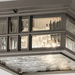 Elstead Deckenlampe außen in Bronze antik IP44 E27 Rustikal* Außenleuchten Antik|Gartenlaternen