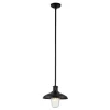 Clearance Elstead Deckenlampe außen verstellbar max. 1,3 m Schwarz E27 IP44
