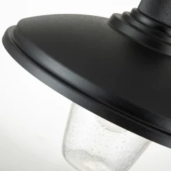 Clearance Elstead Deckenlampe außen verstellbar max. 1,3 m Schwarz E27 IP44