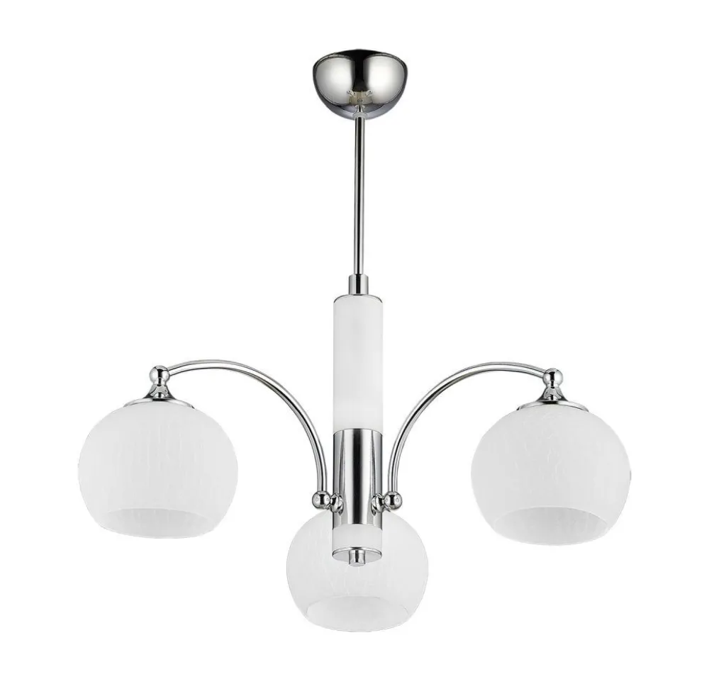 Sale Jupiter Deckenlampe Chrom Weiß 3-flmg NABO Esszimmer E27