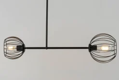 Sigma Deckenlampe E27 Schwarz Metall Esstisch RASHA* Deckenleuchten|Kugellampen