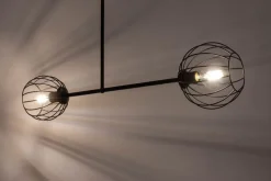 Sigma Deckenlampe E27 Schwarz Metall Esstisch RASHA* Deckenleuchten|Kugellampen