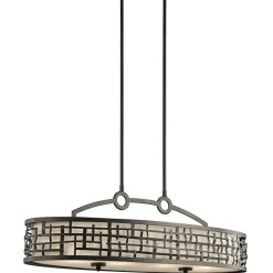 Elstead Deckenlampe Esstisch 91 cm lang in Bronze antik* Deckenleuchten|Schlafzimmer Lampen