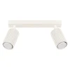 Discount Sollux Deckenlampe 2-flammig 30 cm lang klein GU10 in Creme Modern