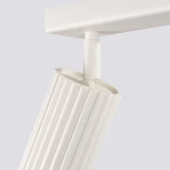 Discount Sollux Deckenlampe 2-flammig 30 cm lang klein GU10 in Creme Modern