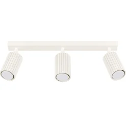 Outlet Sollux Deckenlampe 3-flammig GU10 B: 45 cm klein in Creme Modern