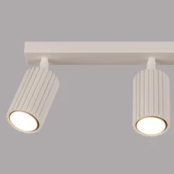 Outlet Sollux Deckenlampe 3-flammig GU10 B: 45 cm klein in Creme Modern