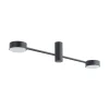 Sale Nowodvorski Deckenlampe 2-flammig GX53 Schwarz Metall Modern 68 cm lang