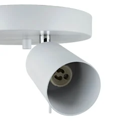 Hot Easylight Deckenlampe 3-flammig Weiß Ø 20 cm Metall verstellbar