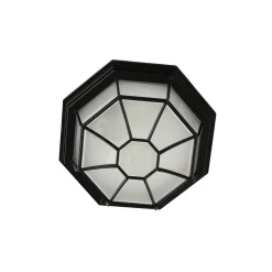 Easylight Deckenlampe für Außen Schwarz rustikal IP44 MILANO* Rustikale Lampen|Feuchtraumleuchten