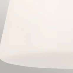 Elstead Deckenlampe Glas Metall D: 21,6 cm klein Schwarz Weiß* Deckenleuchten|Flurlampen